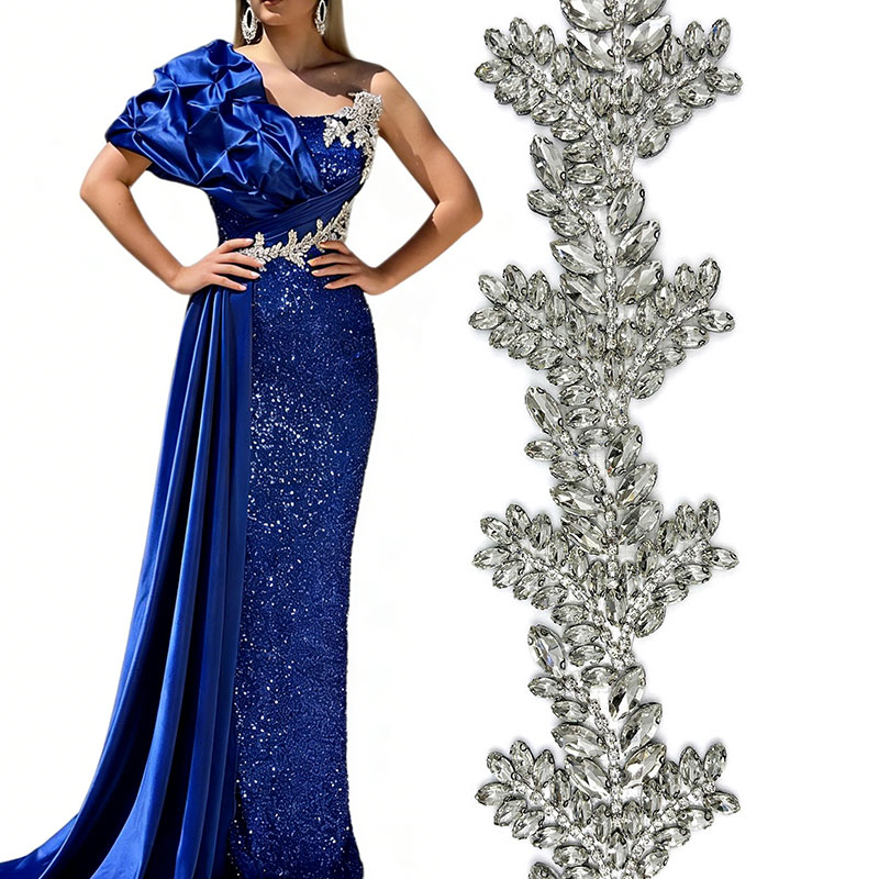 Hotfix Rhinestone Sheet - Hotfix strass steentjes strass bloemapplicaties geschikt