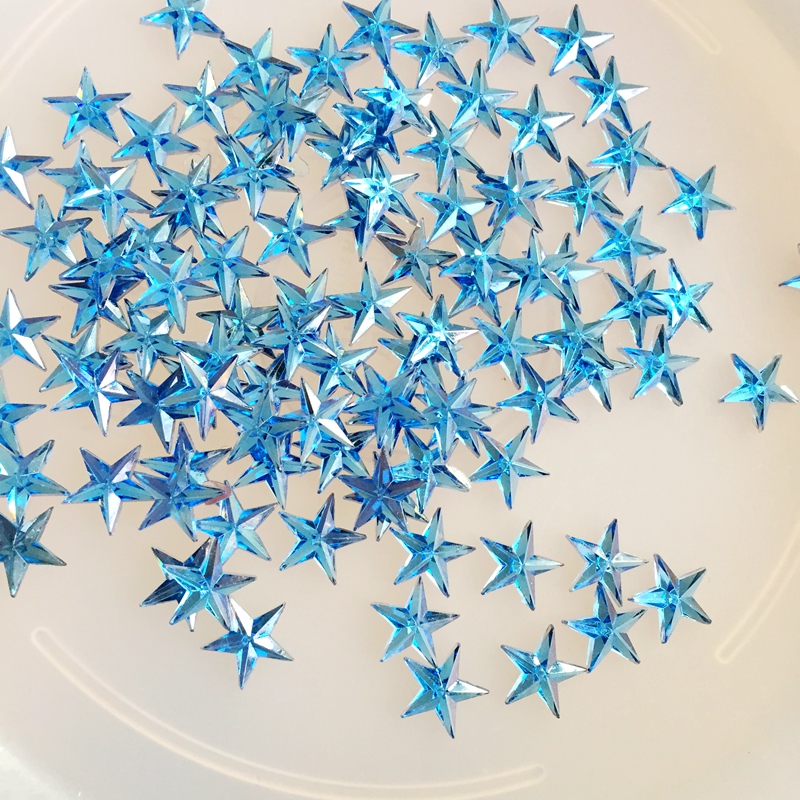 Hotfix Rhinestone Sheet - 400 stuks 10mm Kristallen Stervormige Decoratie