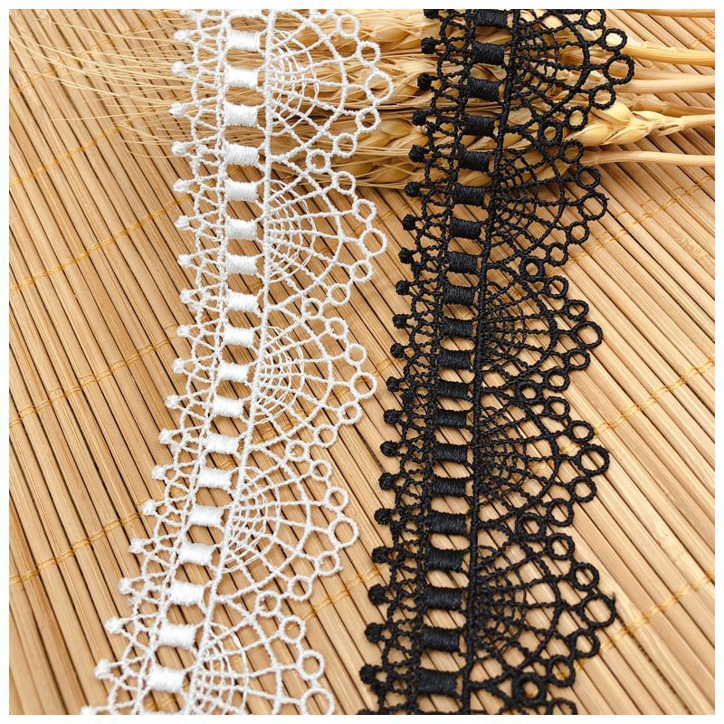 Lace Ribbon Trim - Holle borduurwerk sleutelbeen keten pyjama ondergoed