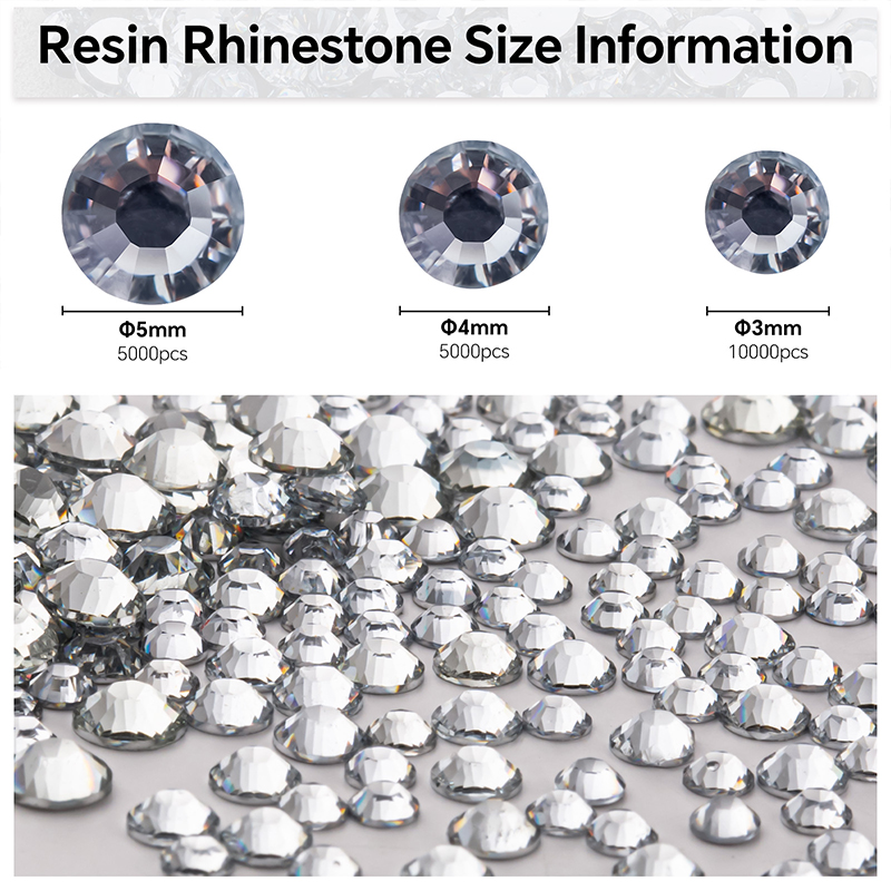 Helder 2-5 mm groothandelspakk - Hotfix Rhinestone Sheet recensie en prijs