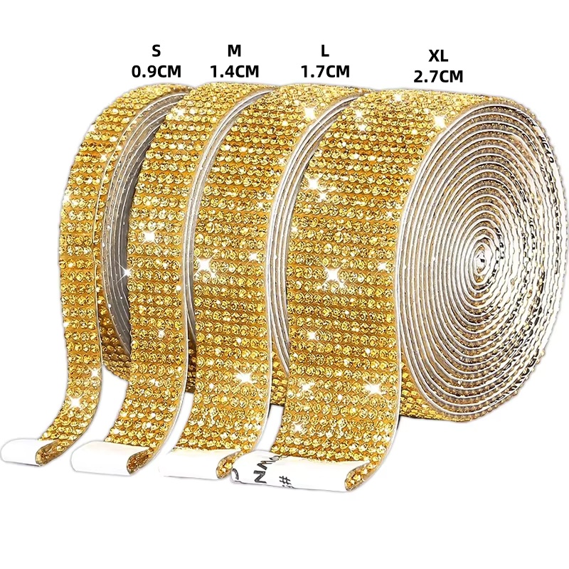 1Yard zelfklevende strass stic - Hotfix Rhinestone Sheet recensie en prijs