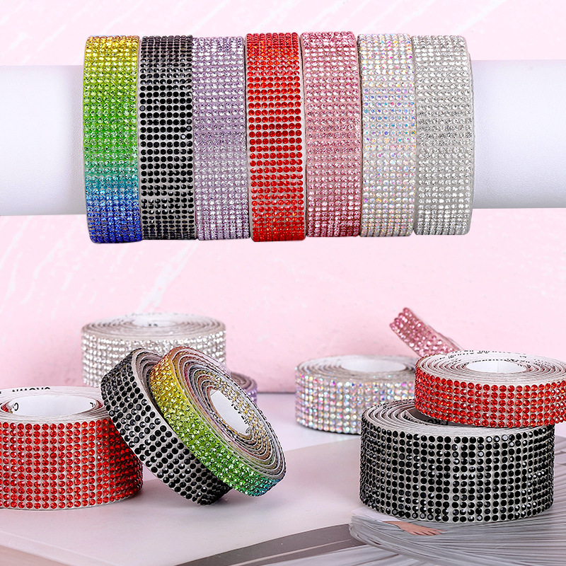 1Yard zelfklevende strass stic - Hotfix Rhinestone Sheet recensie en prijs