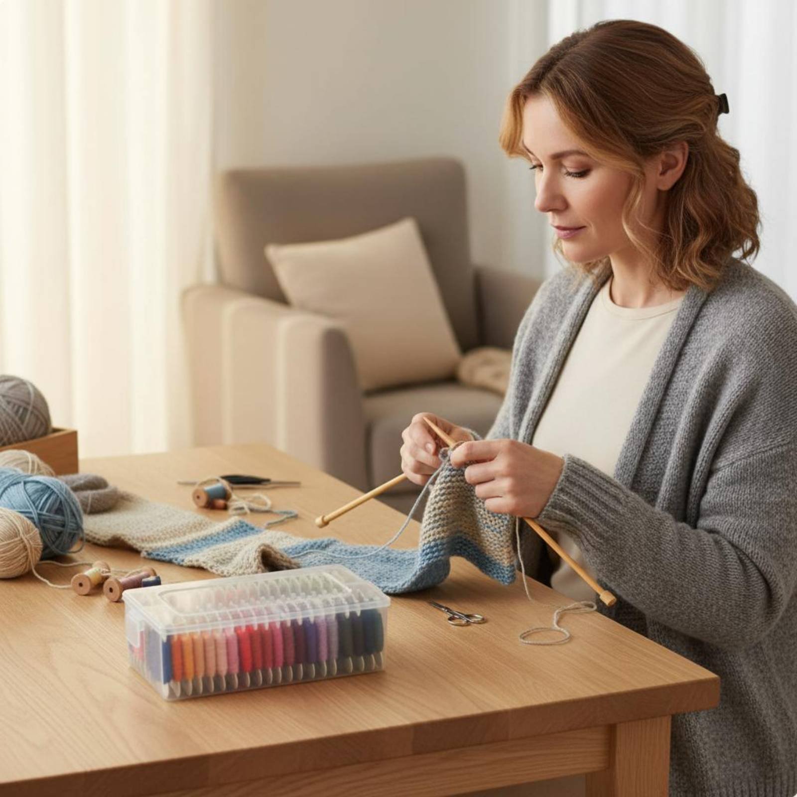 Borduurgarenset Meerkleurige b - Embroidery Craft recensie en prijs