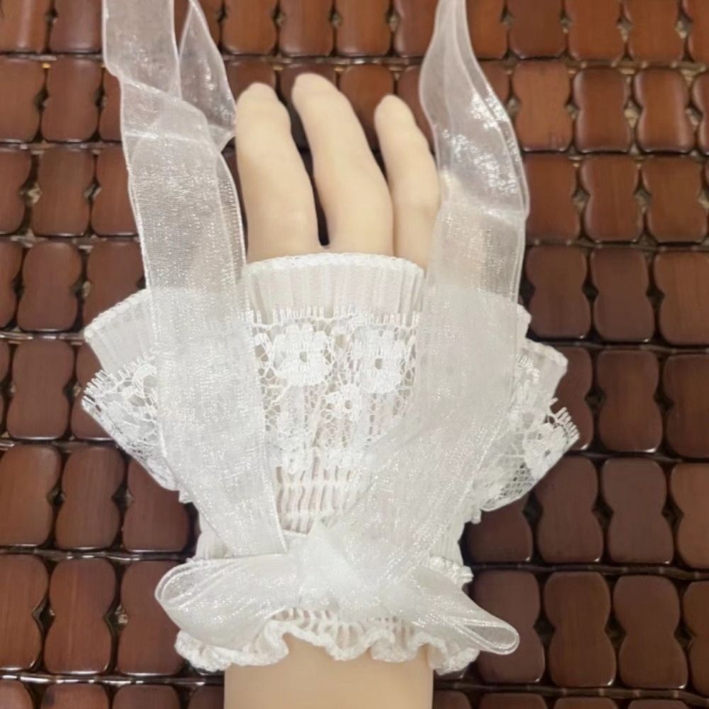 Mode Kant Lolita Armmanchetten - Lace Ribbon Trim recensie en prijs