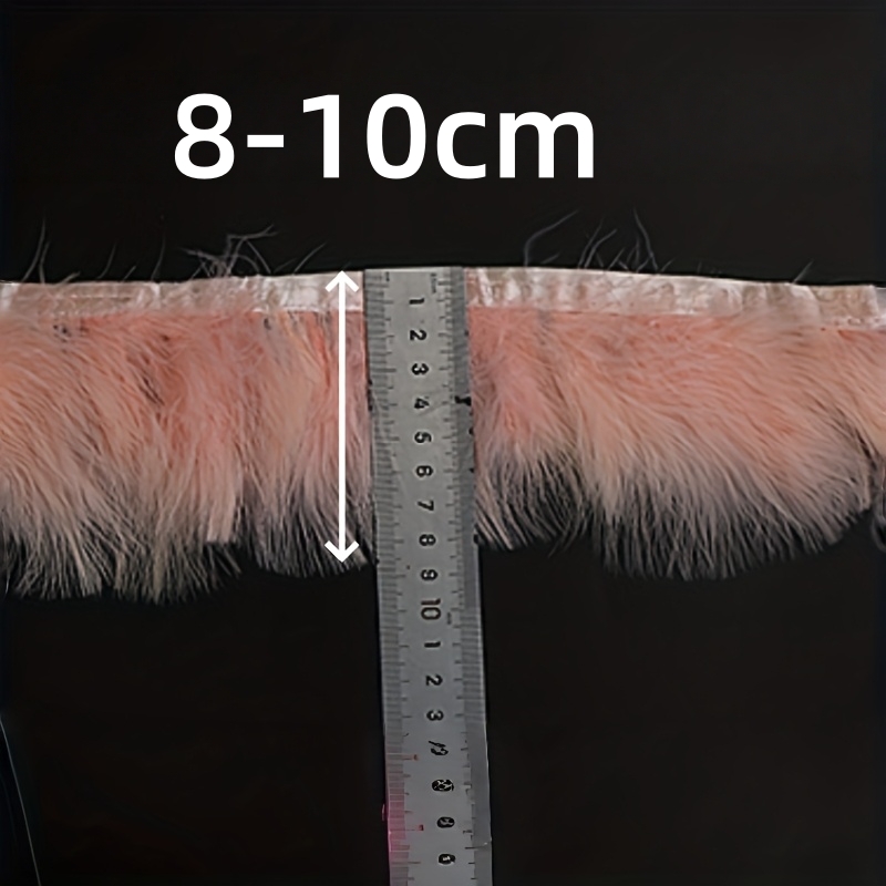 Pluizige kalkoenveren trim fra - Fringe Ribbon Sewing recensie en prijs
