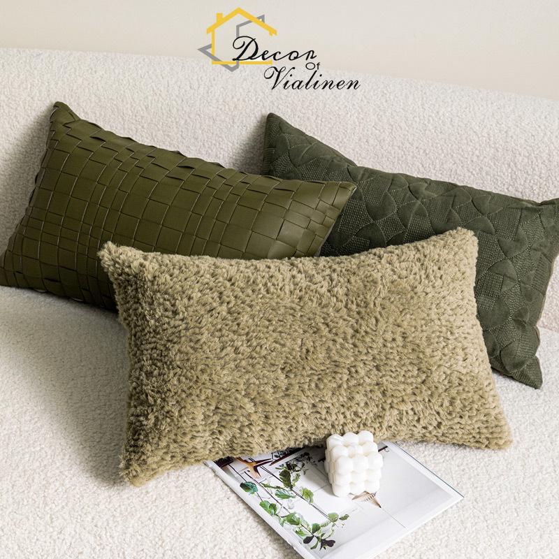 Groen taillekussen, minimalist - Velvet Ribbon Roll recensie en prijs