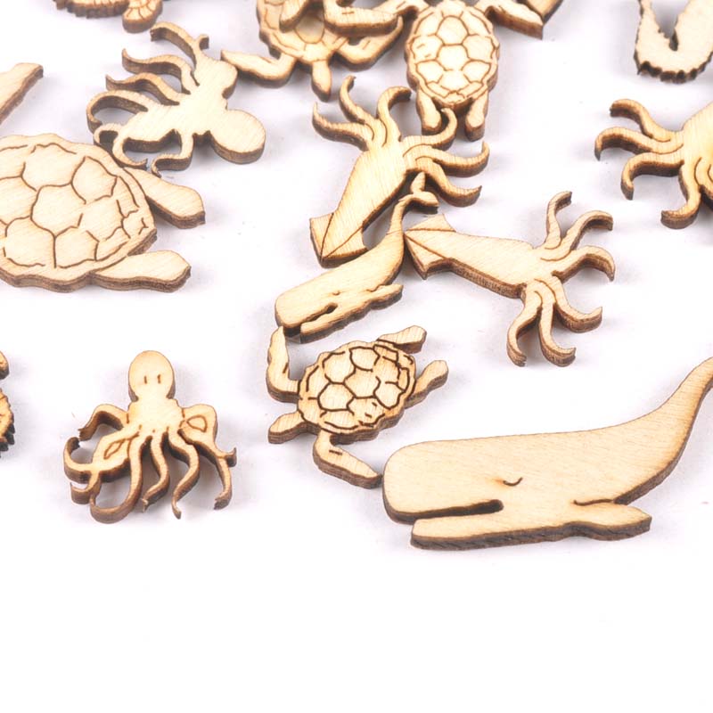 20Pcs 25-40Mm Sea Turtle/Paard - Craft Embellishments recensie en prijs