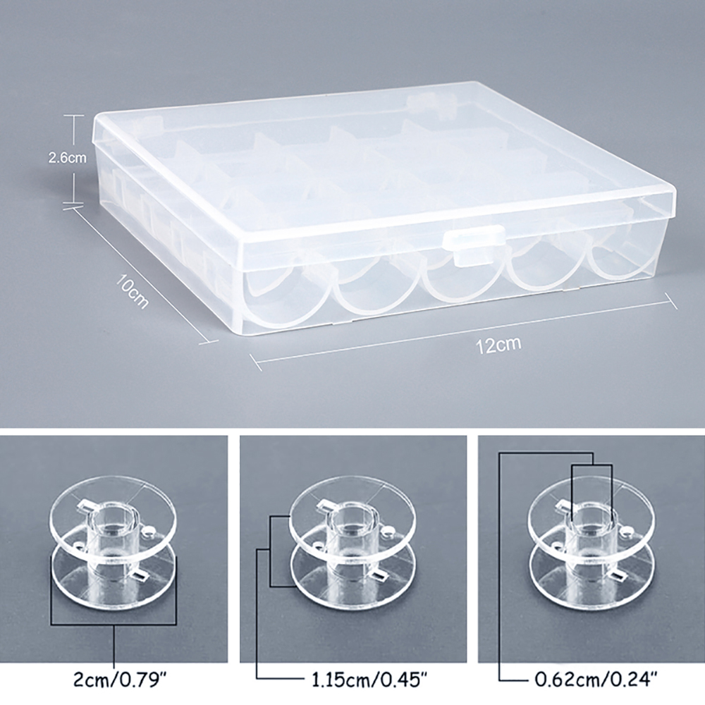 25 stks/set Plastic Draden Klo - Craft Embellishment Storage recensie en prijs