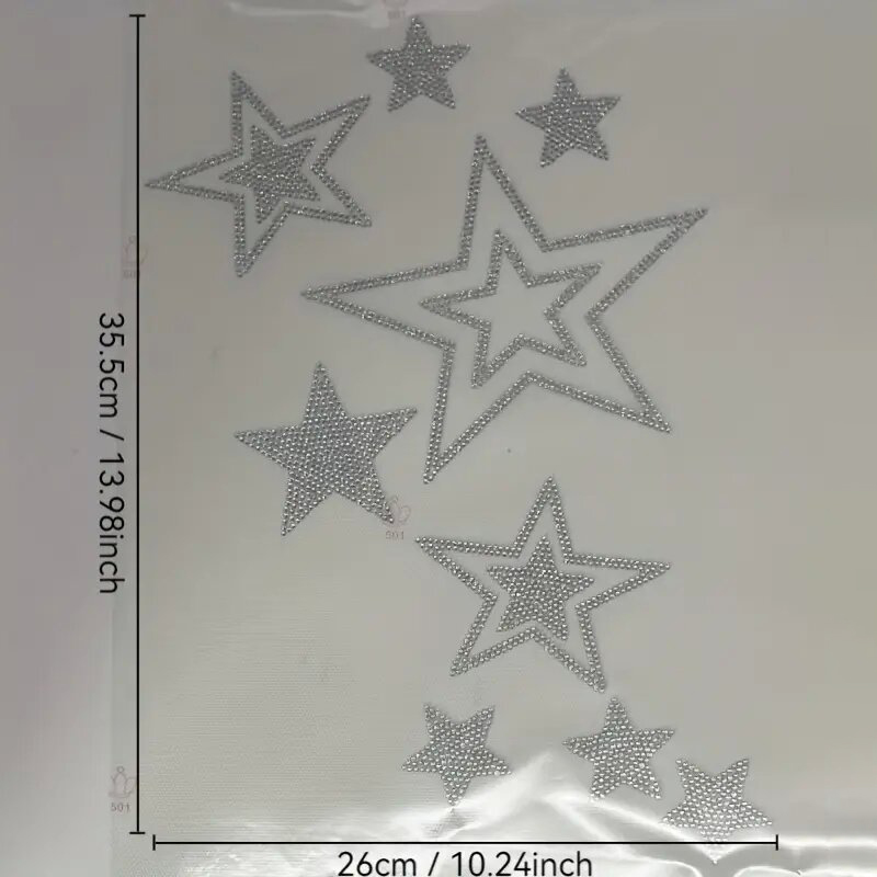 Glinsterende strass Hot stampi - Hotfix Rhinestone Sheet recensie en prijs
