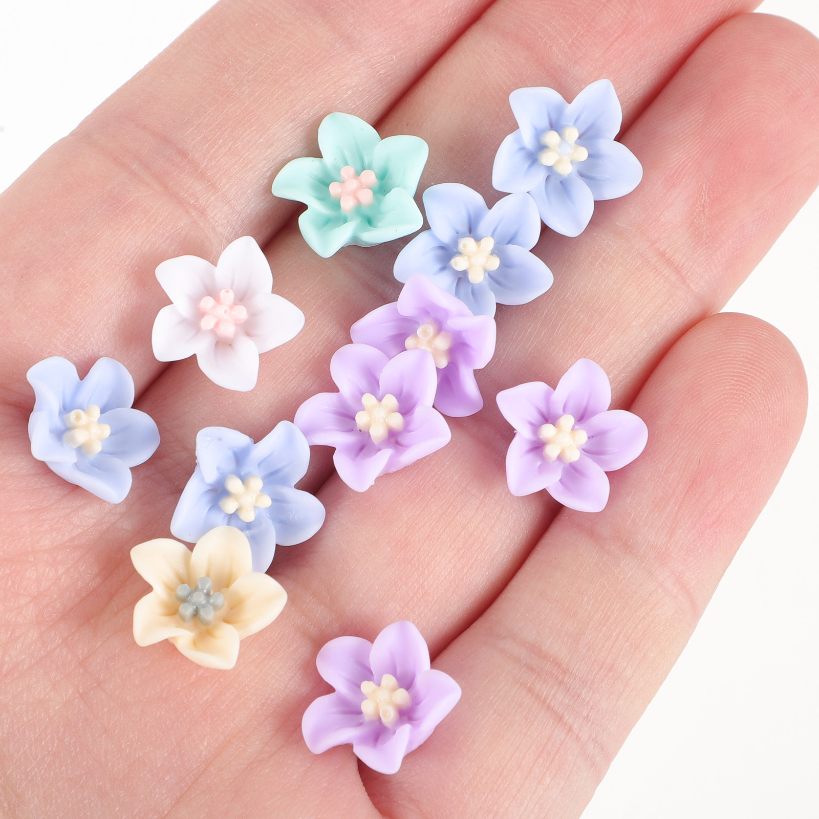 200 stuks unieke harsbloemvers - Craft Embellishments recensie en prijs