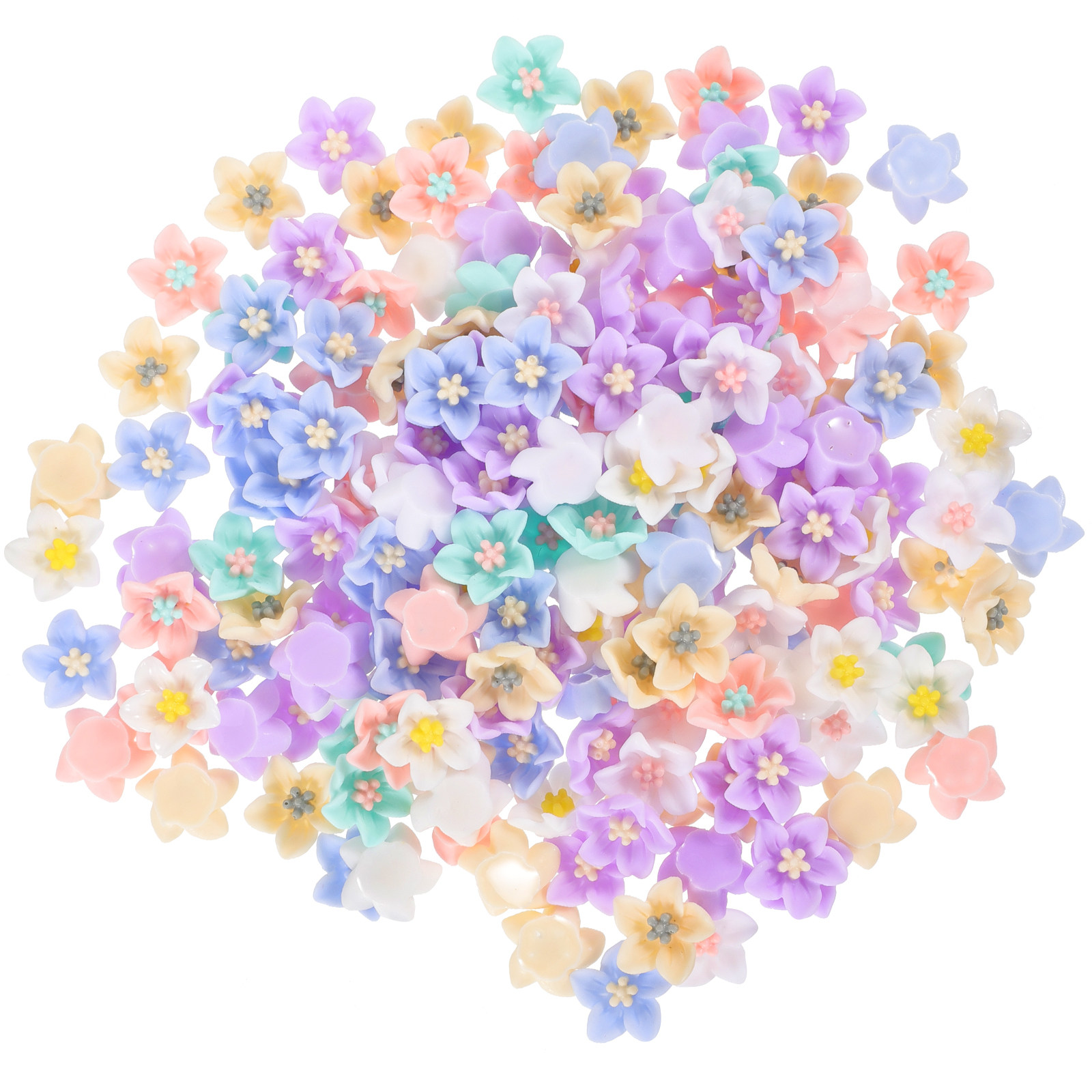 200 stuks unieke harsbloemvers - Craft Embellishments recensie en prijs