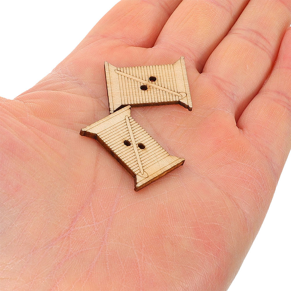 100 stuks houten borduurgaren  - Embroidery Craft recensie en prijs