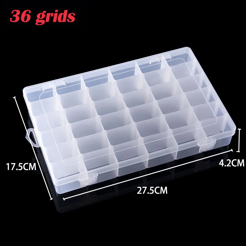 6/24/36 Grids Plastic Opbergdo - Craft Embellishment Storage recensie en prijs