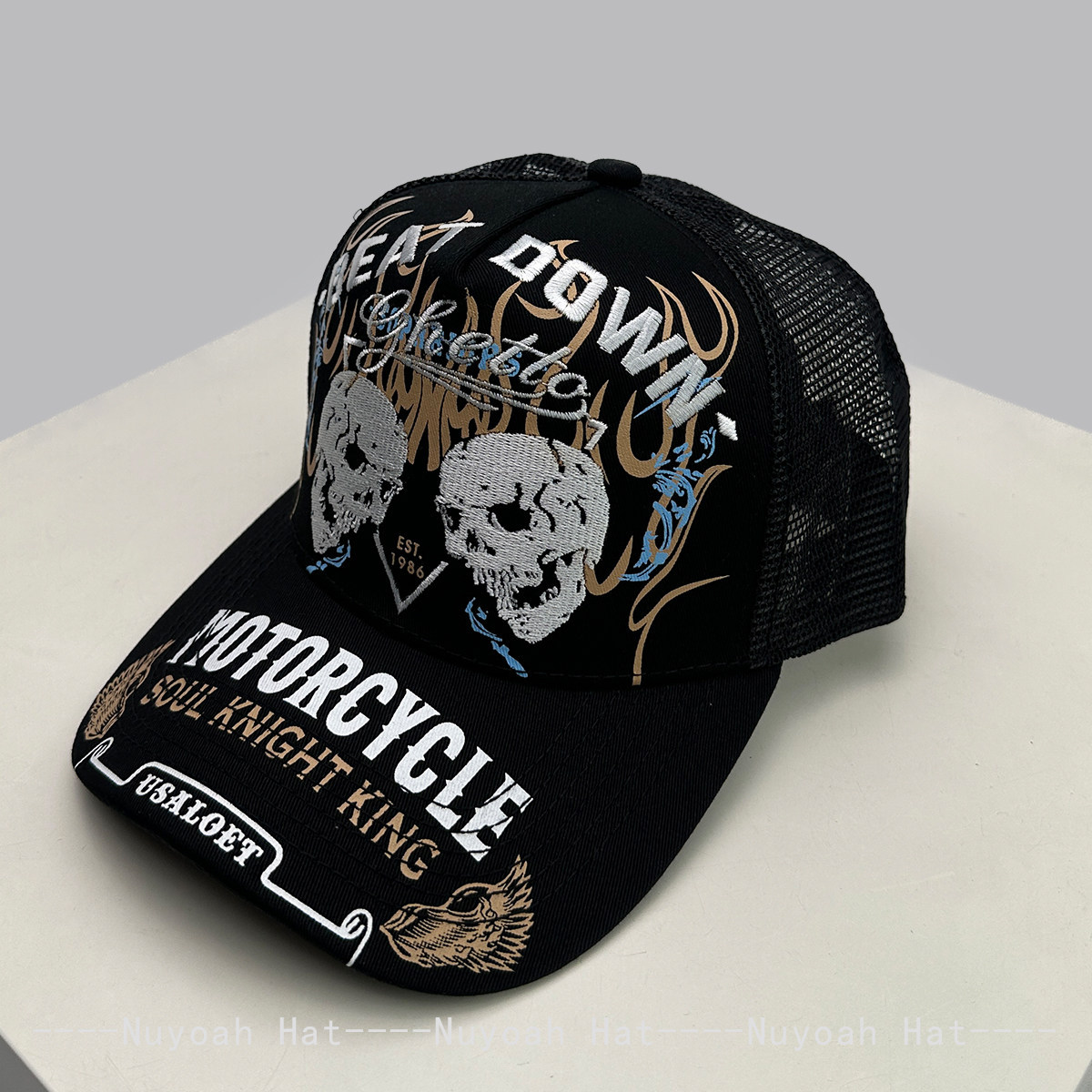 Skull Flame Borduurwerk Hardto - Embroidery Craft recensie en prijs