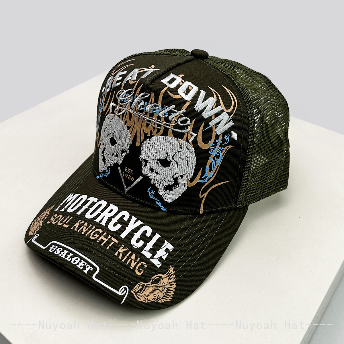 Skull Flame Borduurwerk Hardto - Embroidery Craft recensie en prijs