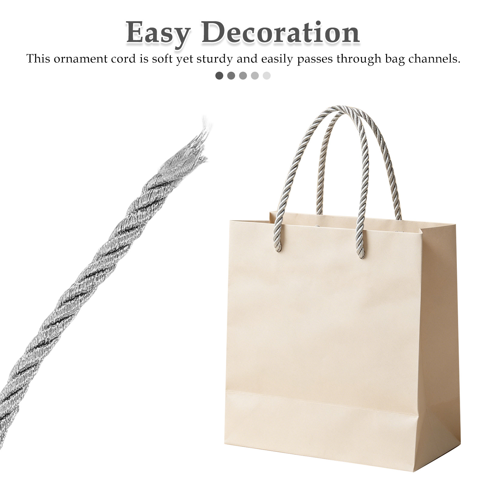 1 Rol 6mm Gevlochten Ambachtel - Cord Trim Twisted recensie en prijs