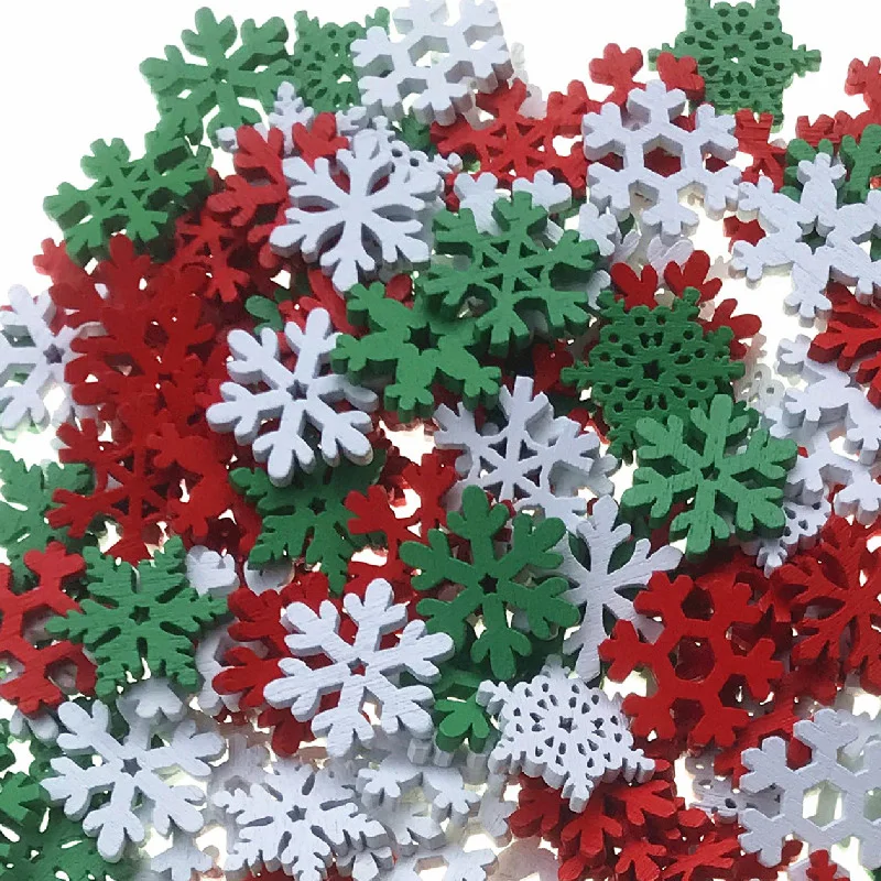 50 STUKS 20MM Houten Plakjes i - Christmas Craft Embellishment recensie en prijs