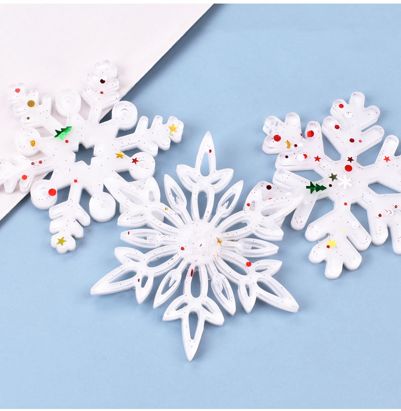 Kerst holle sneeuwvlok ornamen - Christmas Craft Embellishment recensie en prijs