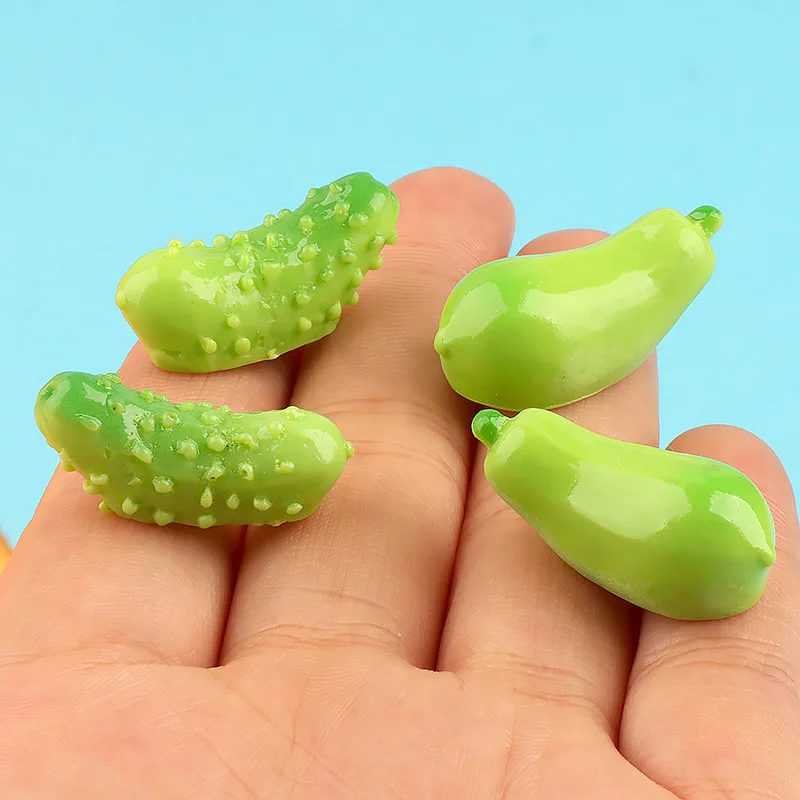 Kawaii hars mini groenten nep  - Christmas Craft Embellishment recensie en prijs