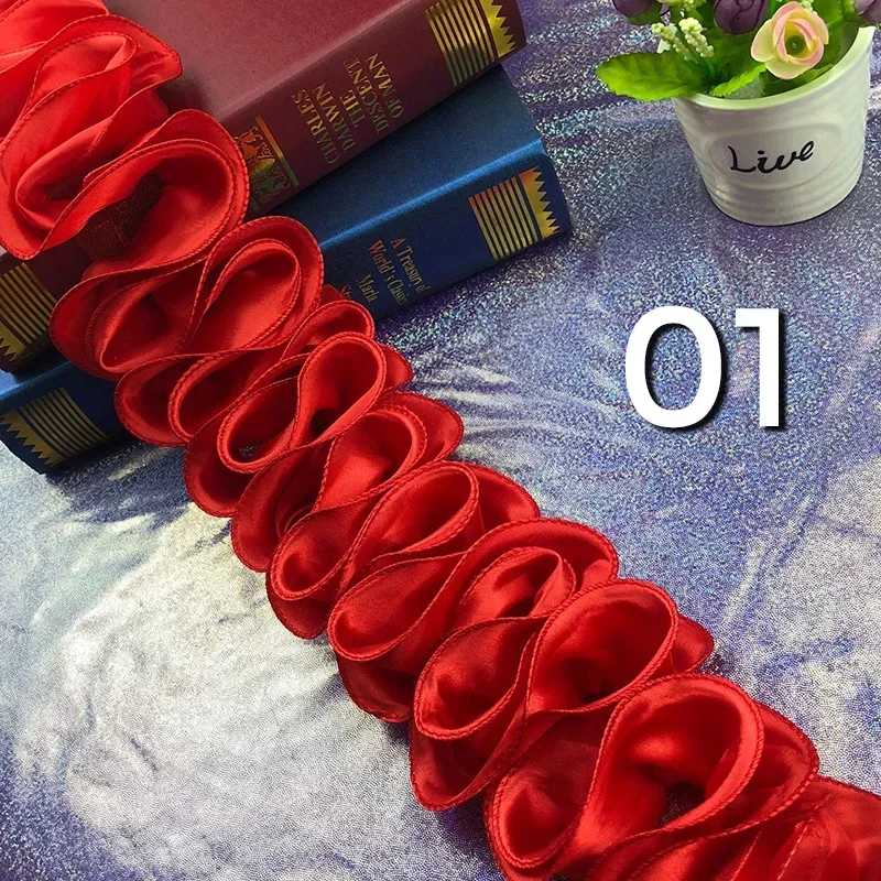 5Yards Geplooide Verstoorde Tr - Lace Ribbon Trim recensie en prijs