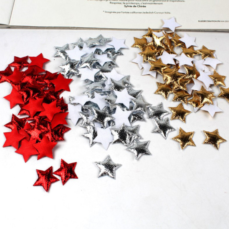 100 Stuks Goud/Zilveren Sterre - Christmas Craft Embellishment recensie en prijs